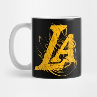 Yellow Burn Mug